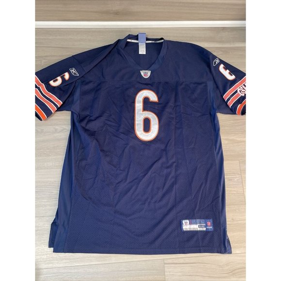 Reebok Authentic NFL Jersey Chicago Bears #6 Jay Cutler made in Korea Size 56 - Picture 1 of 12